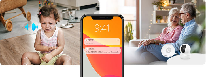 IP kamera EZVIZ H6c Pro 4K bílá