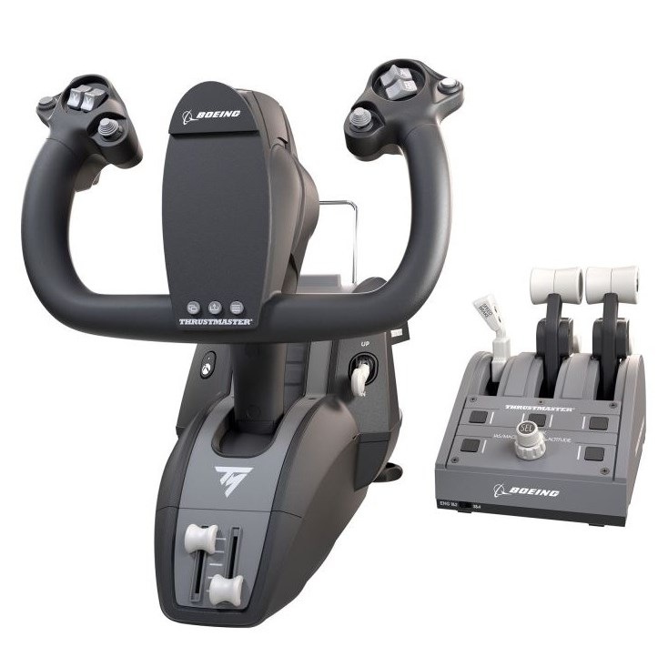 Joystick Thrustmaster TCA YOKE PACK BOEING Edition pro Xbox One, Series X/S, PC černý