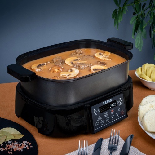 Multifunkční hrnec Tesla MultiCook MultiCook M90 Grill černý Multifunkční hrnec Tesla MultiCook MultiCook M90 Grill černý