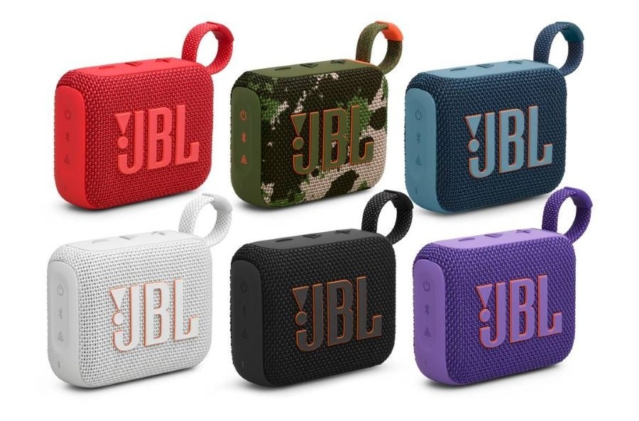 Přenosný reproduktor JBL GO 4 růžový barevné kombinace - Přenosný reproduktor JBL GO 4, růžový