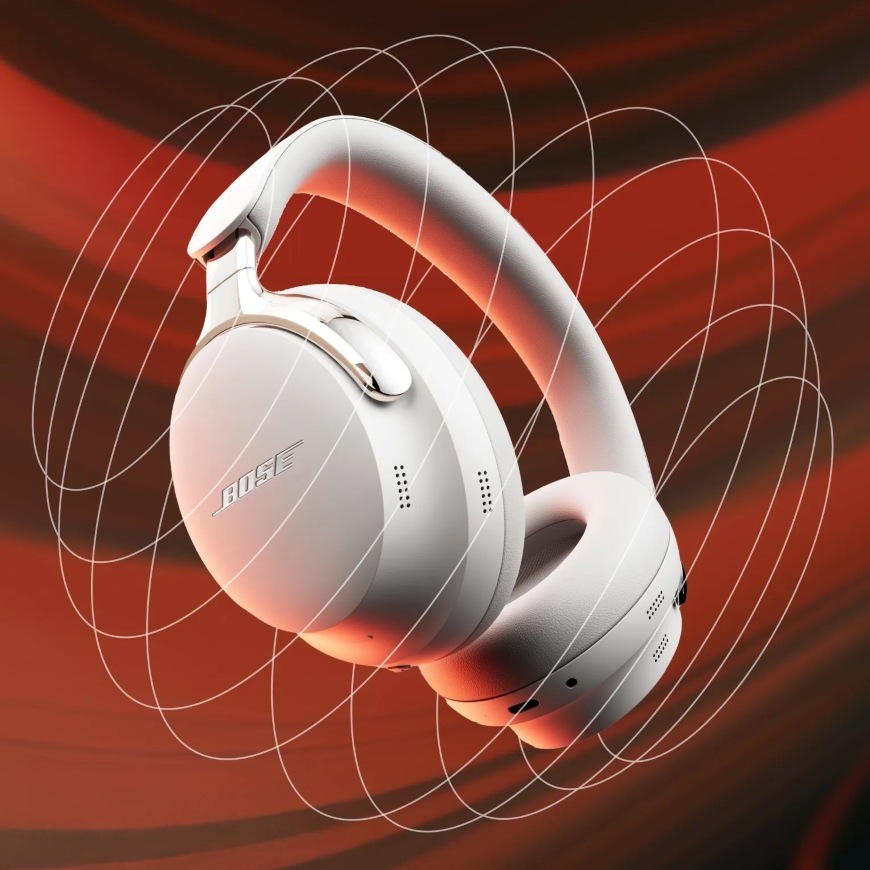 Bose QuietComfort Ultra Headphones 2nd Gen, bílá