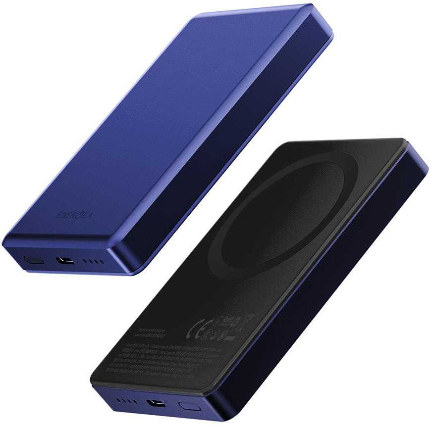 Powerbanka Energea AluPac 10K MagSafe 10000 mAh modrá Powerbanka Energea AluPac 10K MagSafe 10000 mAh - modrá