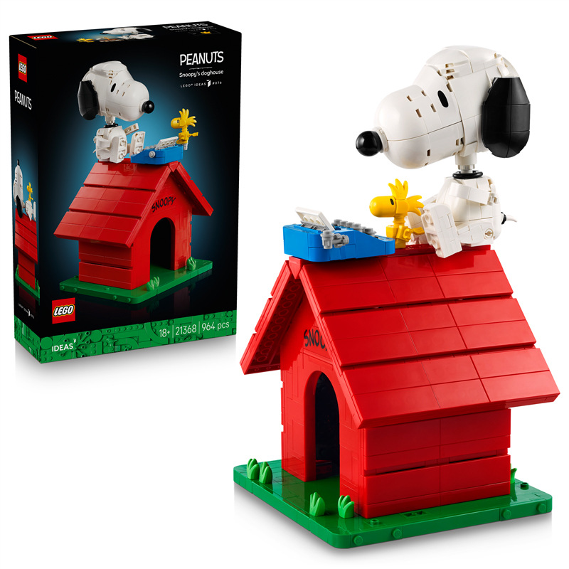 Stavebnice LEGO® Ideas 21368 Peanuts: Snoopyho bouda