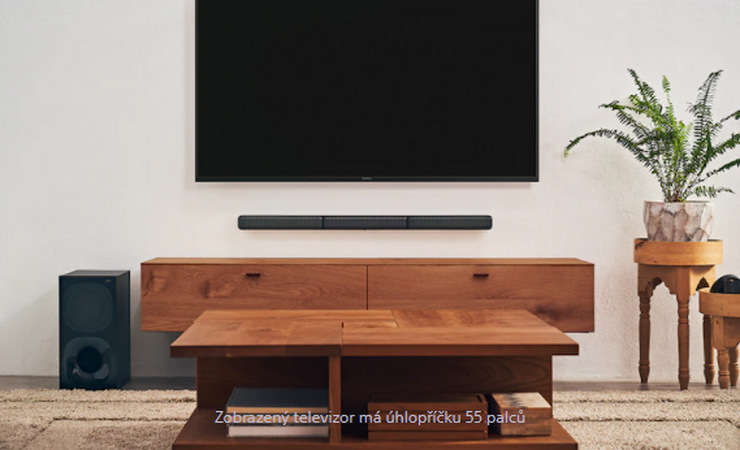 Soundbar Sony HT-S40R černý Soundbar Sony HT-S40R