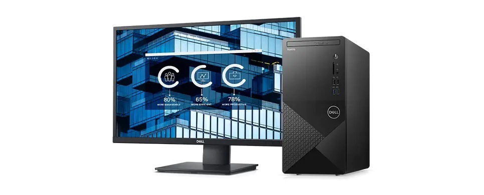 Stolní počítač Dell Vostro 3888 MT černý Stolní počítač Dell Vostro 3888 MT černý