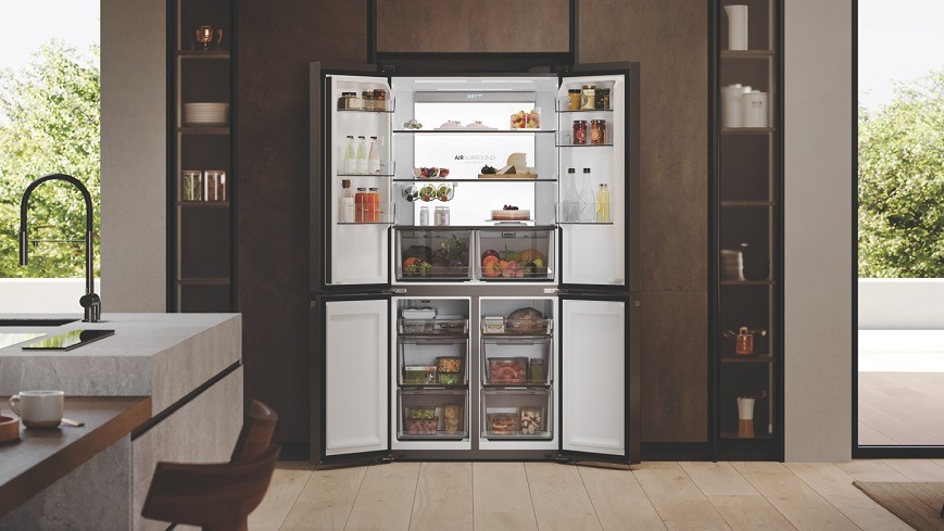 Americká lednice Haier HCR79F19CNMD nerez Americká lednice Haier HCR79F19CNMD nerez