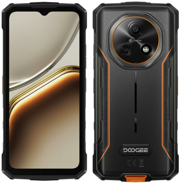 Mobilní telefon Doogee Fire 7 4 GB / 256 GB - oranžový