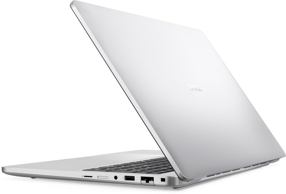 Boční pohled na notebook Dell Pro 16 Plus PB16250