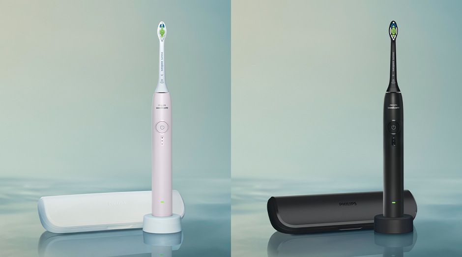 Kartáčky Philips Sonicare 3100 s úložným pouzdrem