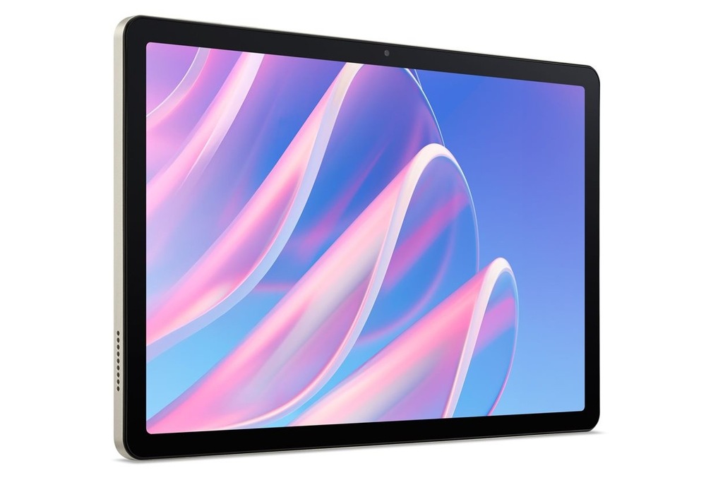 Zapnutý dotykový tablet Acer Iconia A11 (A11-21MN-A2K0) otočený doprava