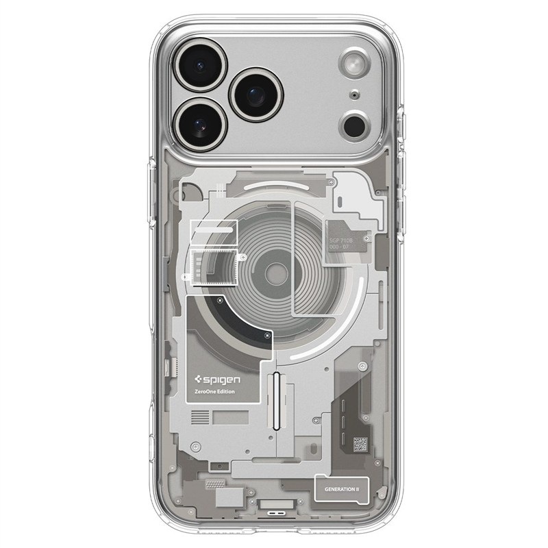 Kryt na mobil Spigen Ultra Hybrid MagSafe na iPhone 18 Pro Max/17 Pro Max šedý