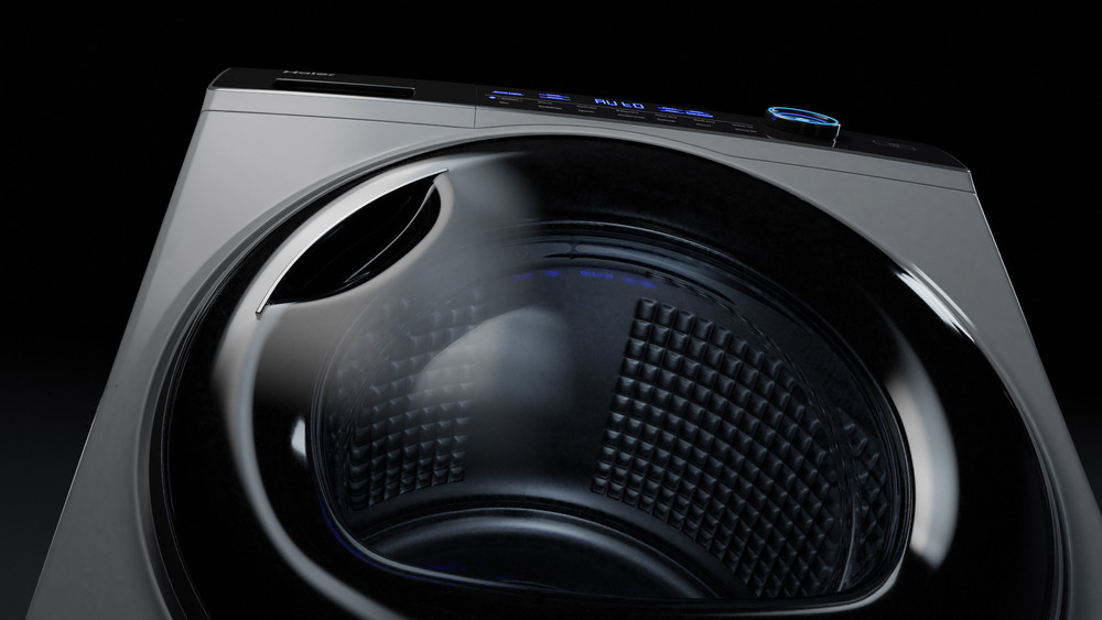 Pračka Haier HW120-B14979-S bílá Tichá