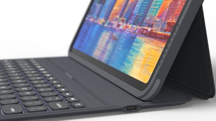 Pouzdro na tablet s klávesnicí ZAGG Pro Keys na Apple iPad Pro 12,9“ (2021) CZ černé ZAGG Pro Keys na Apple iPad Pro 12,9" (2021) CZ, černá