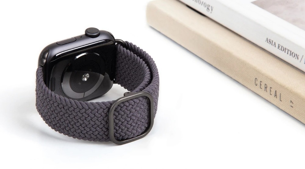 Řemínek Uniq Aspen na Apple Watch 38/40/41mm šedý Řemínek Uniq Aspen na Apple Watch 38/40/41mm šedý