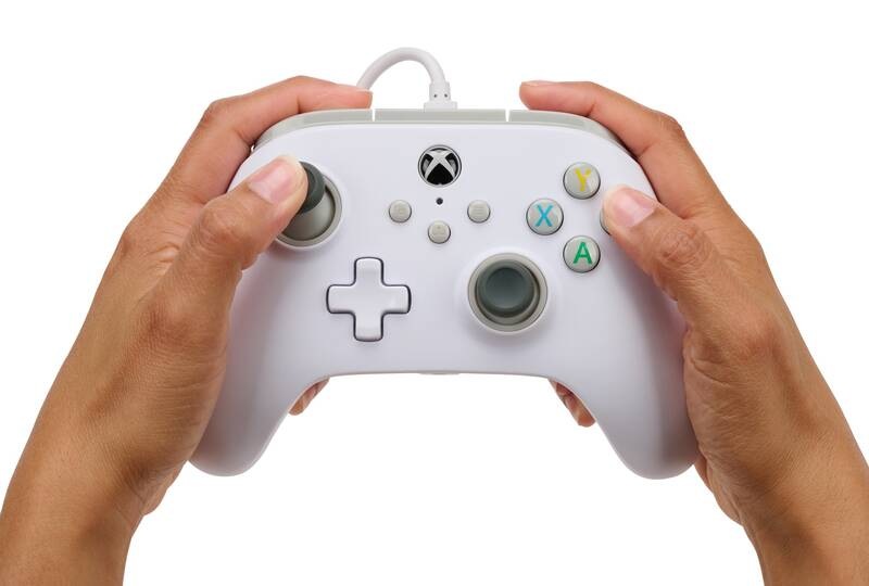 Gamepad PowerA Wired - Xbox Series X|S bílý Gamepad PowerA Wired - Xbox Series X|S bílý