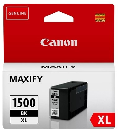 Inkoustová náplň Canon PGI-1500XL, 1200 stran černá