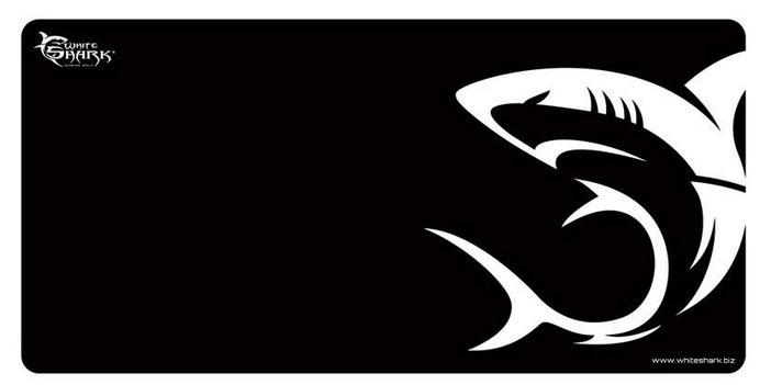 Podložka pod klávesnici a myš White Shark TMP-SHARK 137,5 × 67,5 cm černá White Shark TMP-SHARK 137,5 × 67,5 cm (TMP-SHARK) černá