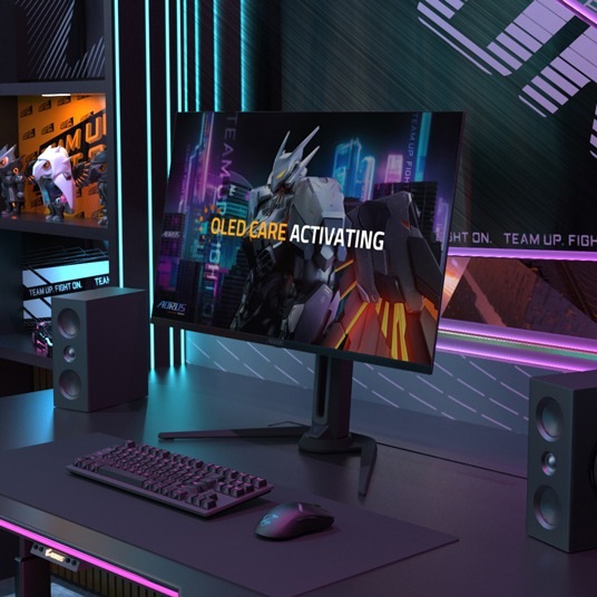 Herní monitor GIGABYTE AORUS FO32U2P černý Gigabyte AORUS FO32U2P