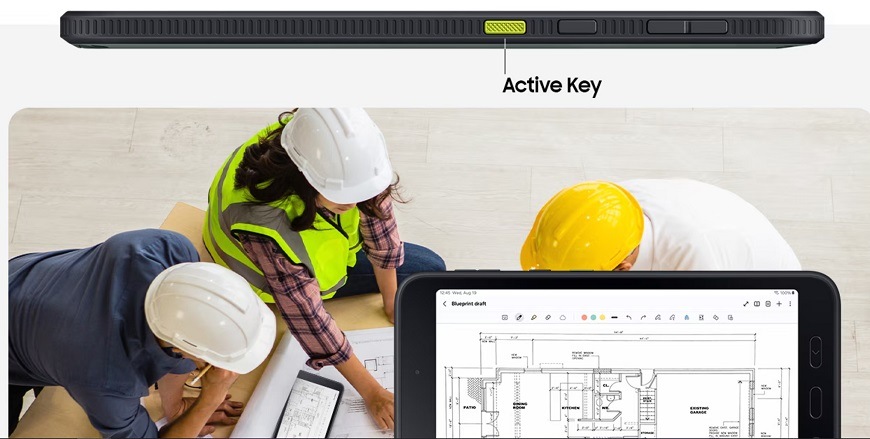 Dotykový tablet Samsung Galaxy Tab Active5 5G 6 GB / 128 GB + dotykové pero zelený