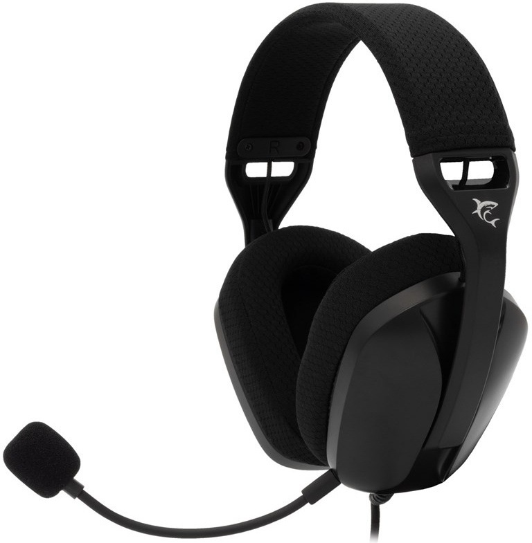 Headset White Shark SPARROW pro PC, PS4/PS5, Mac černý