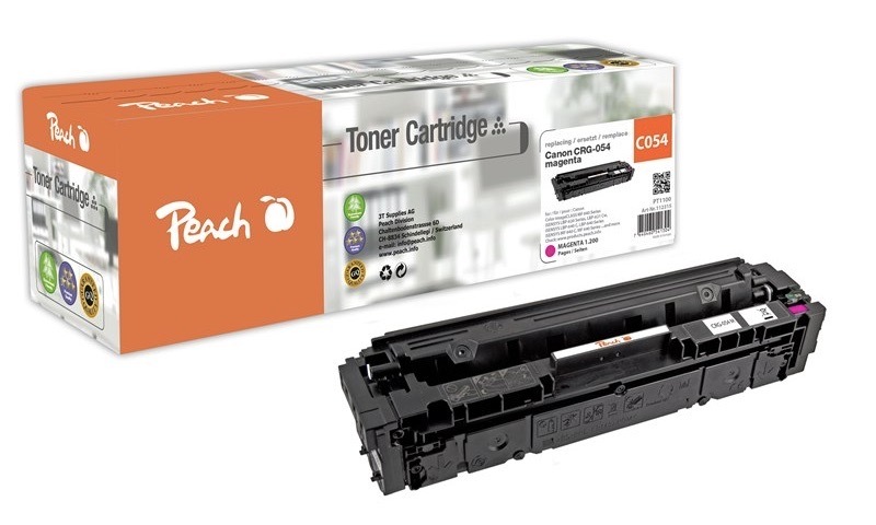 Toner Peach Canon CRG-054, 1200 stran purpurový