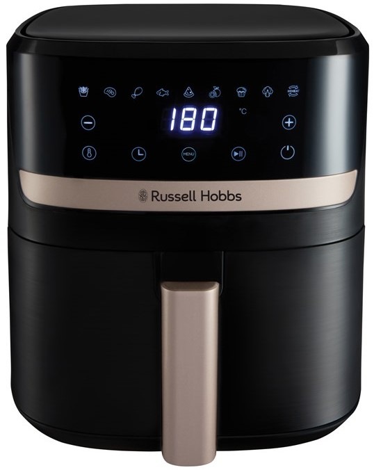 Fritéza horkovzdušná RUSSELL HOBBS Satisfry Air 27620-56, 5,5 l černá