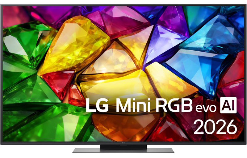 Chytrá televize LG 55MRGB86B s 4K rozlišením, černá barva