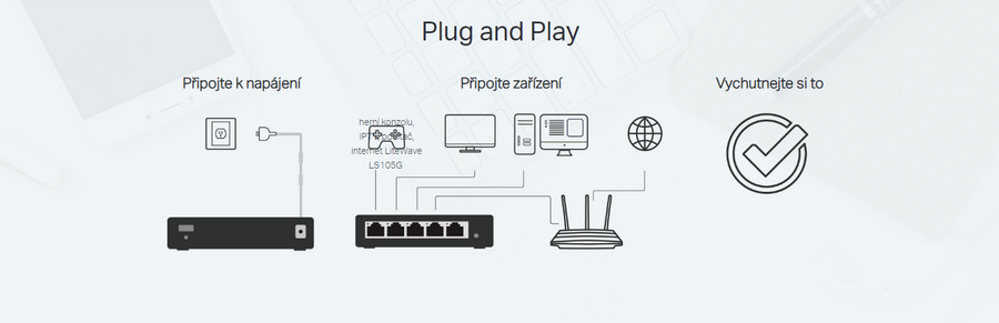 Switch TP-Link LS105G Switch TP-Link LS105G