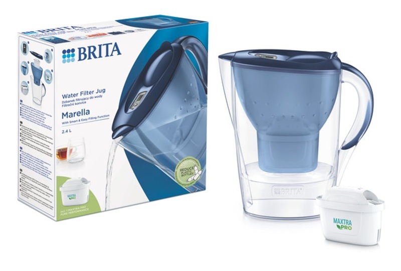 Filtrační konvice BRITA Marella 2,4 l 2024 modrá Filtrační konvice BRITA Marella 2,4 l 2024 modrá