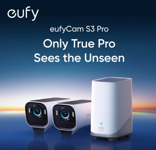 IP kamera Anker Eufy EufyCam S3 Pro 2-Cam Kit - bílá