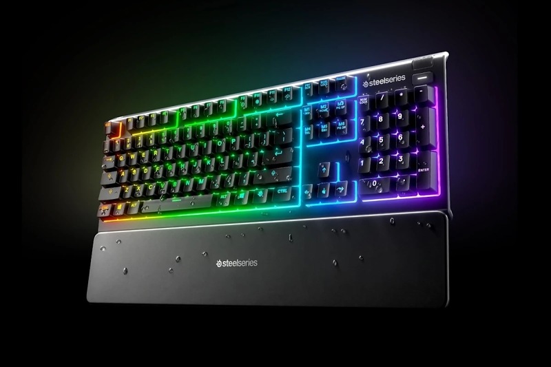 Klávesnice SteelSeries Apex 3 CZ černá