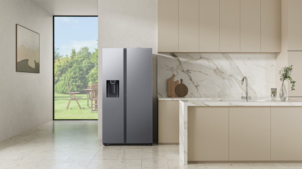Americká lednice Samsung RS70F65KEFEO černá Samsung RS70F65KEFEO, NoFrost