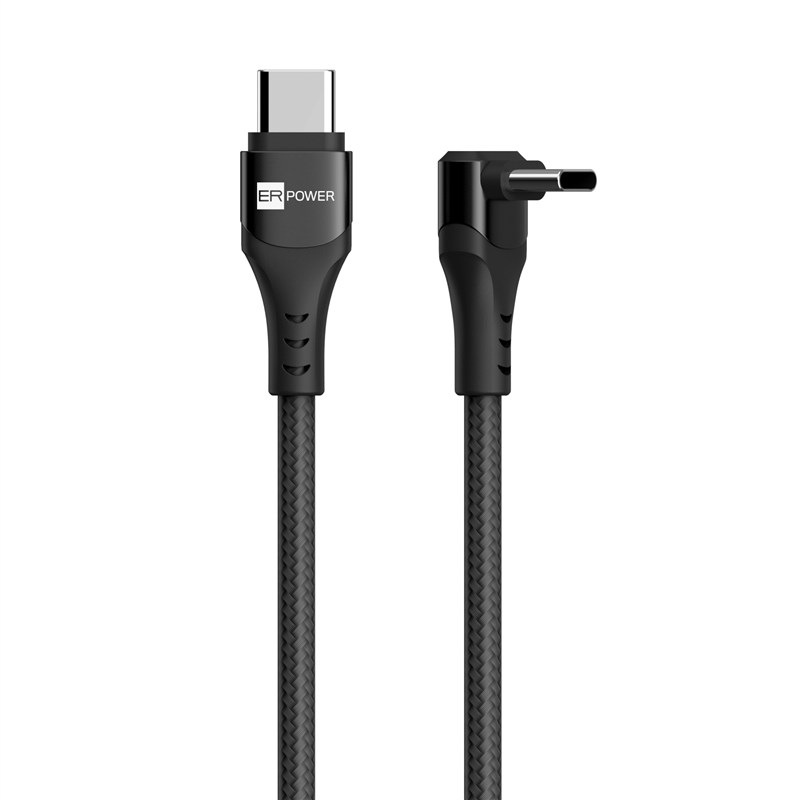 Kabel ERPOWER Simple Cobra USB-C/USB-C, 1,5m černý