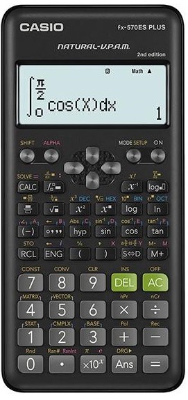 Kalkulačka Casio Casio FX 570 ES PLUS 2E černá