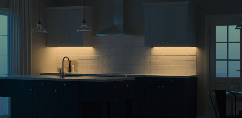 Svítidlo Yeelight Motion Sensor Closet Light A60 černé