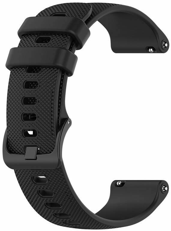 Řemínek RhinoTech univerzální silikonový Quick Release 18mm černý