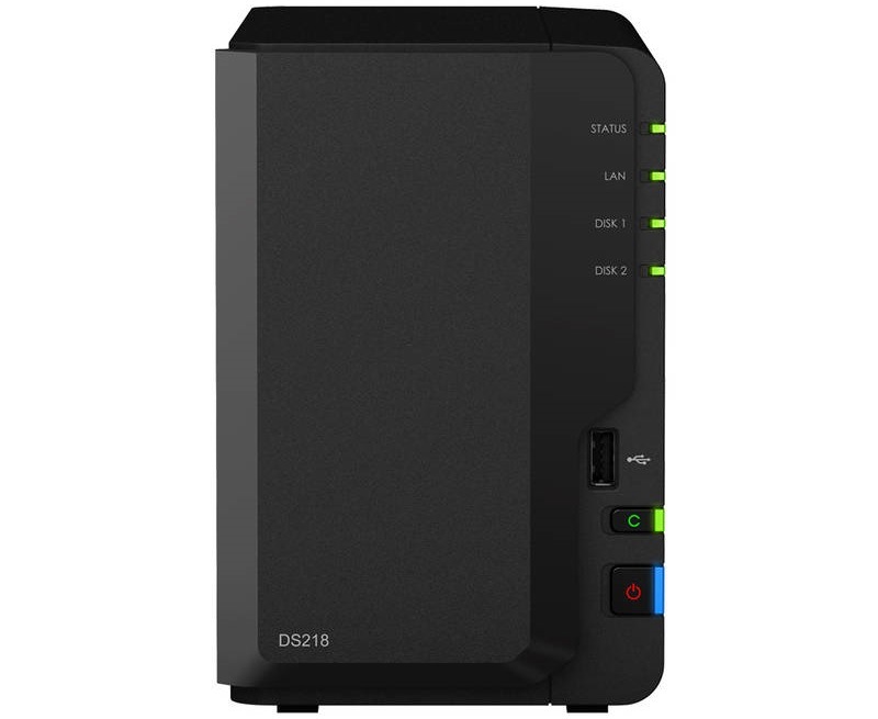 Datové úložiště (NAS) Synology DS218 černé