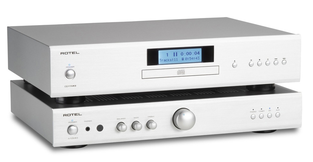 CD přehrávač ROTEL CD11 MK.II stříbrný