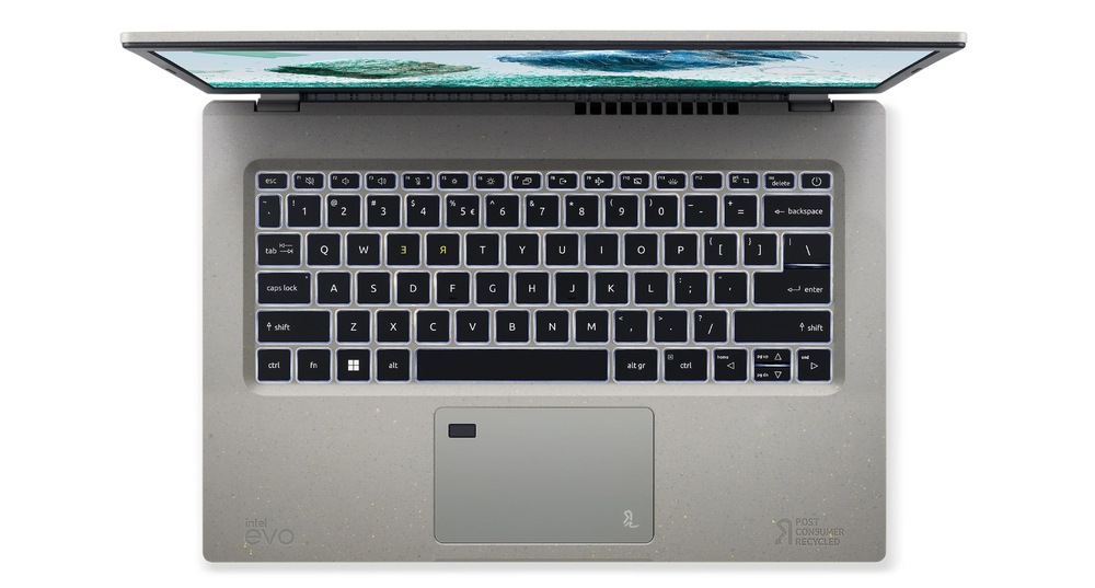 Notebook Acer Aspire Vero (AV14-51) šedý Notebook Acer Aspire Vero (AV14-51) šedý
