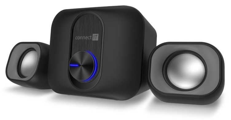 Reproduktory Connect IT Rumble PRO 2.1 černé