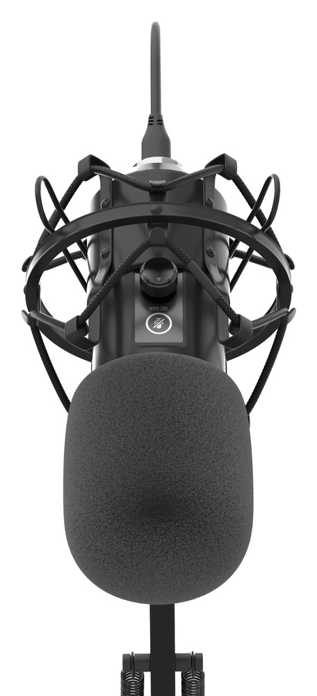 Čelní pohled na Mikrofon Genesis RADIUM 400 G2 USB