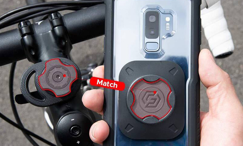 Držák na mobil Spigen Gearlock Stem/Handlebar Bike černý Držák na mobil Spigen Gearlock Stem/Handlebar Bike černý