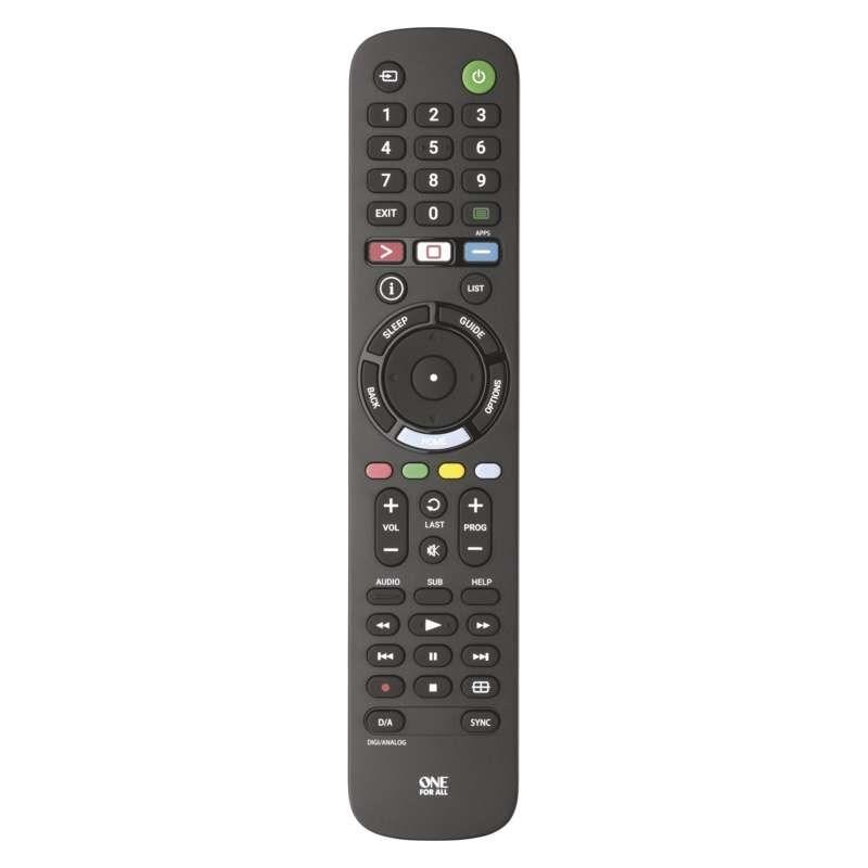Dálkový ovladač One For All pro TV Sony černý