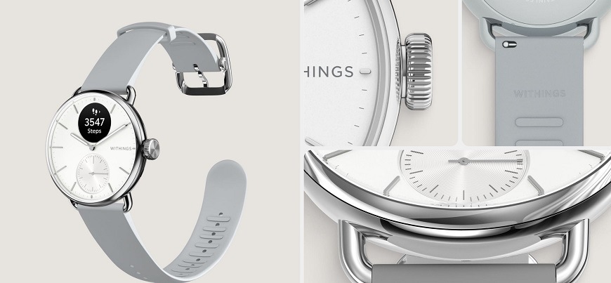 Chytré hodinky Withings Scanwatch 2 38 mm bílé