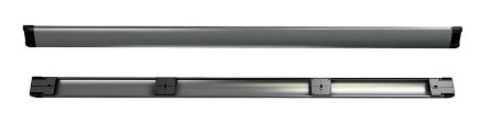 Lišta SONOROUS Cable Channel 100 cm stříbrná