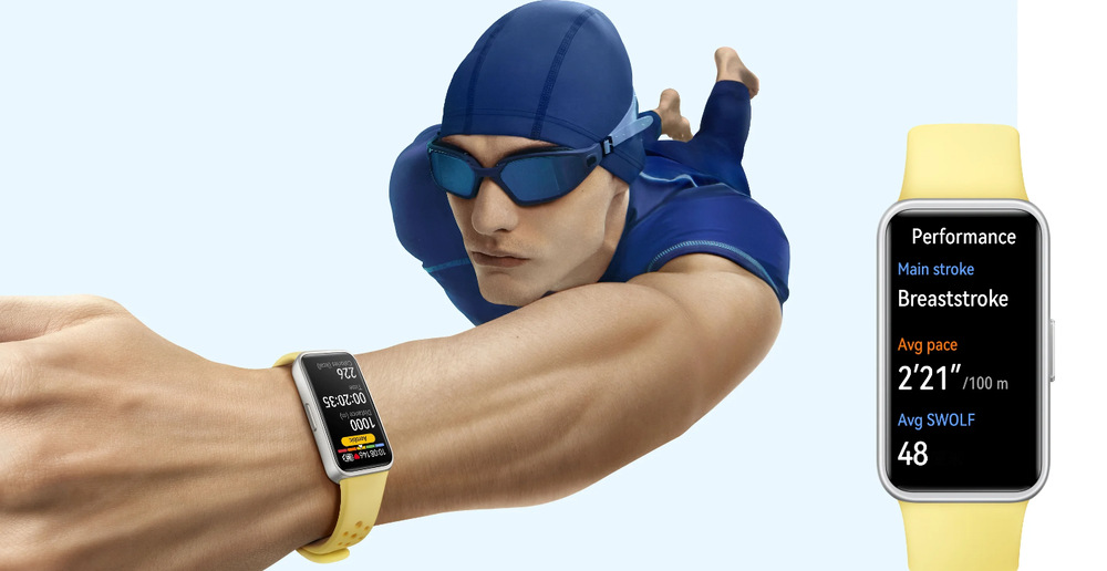 Fitness náramek Huawei Band 9 žlutý