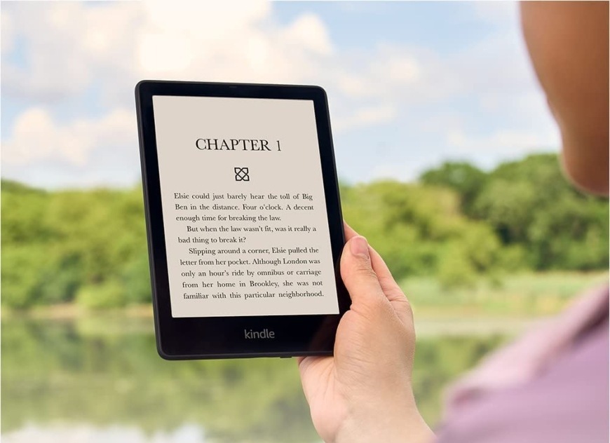 Čtečka e-knih Amazon Kindle Paperwhite 5 2021 16 GB - s reklamou modrá Amazon Kindle Paperwhite 5 2021 s reklamou, 16 GB, modrá