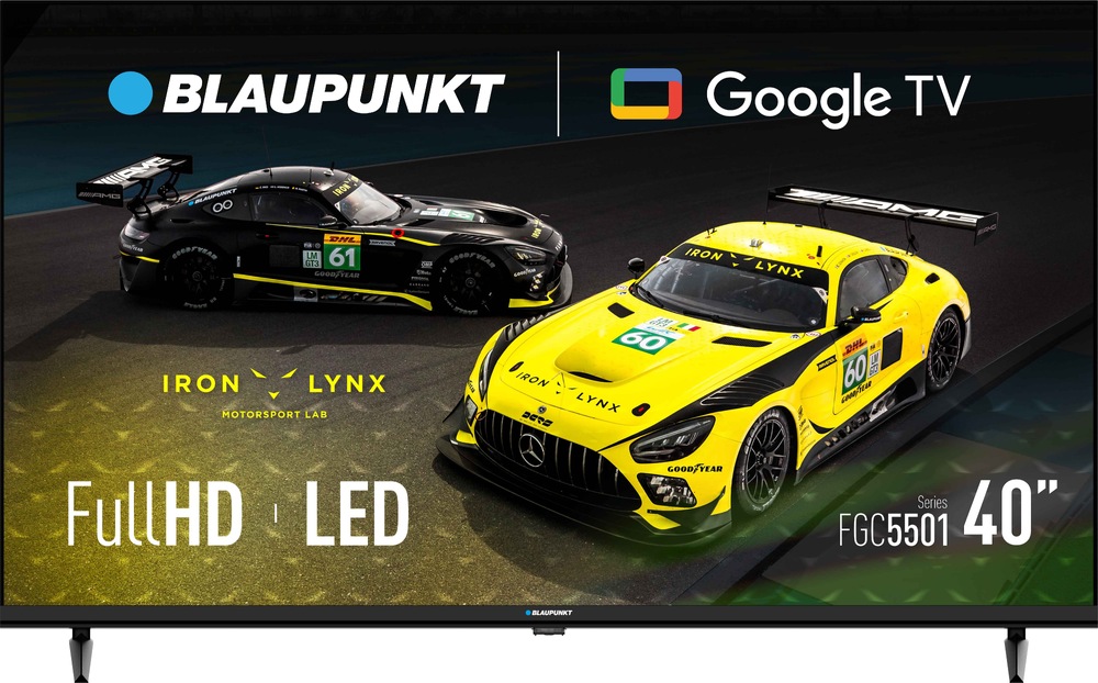 Televize Blaupunkt 40FGC5501S Televizor Blaupunkt 40FGC5501S v černé barvě.