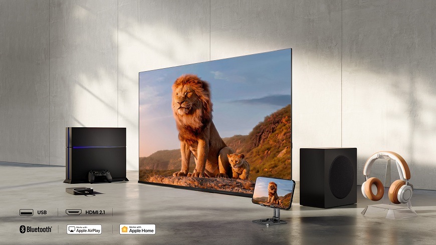televize Hisense 43A6S a příslušenství kolem ní