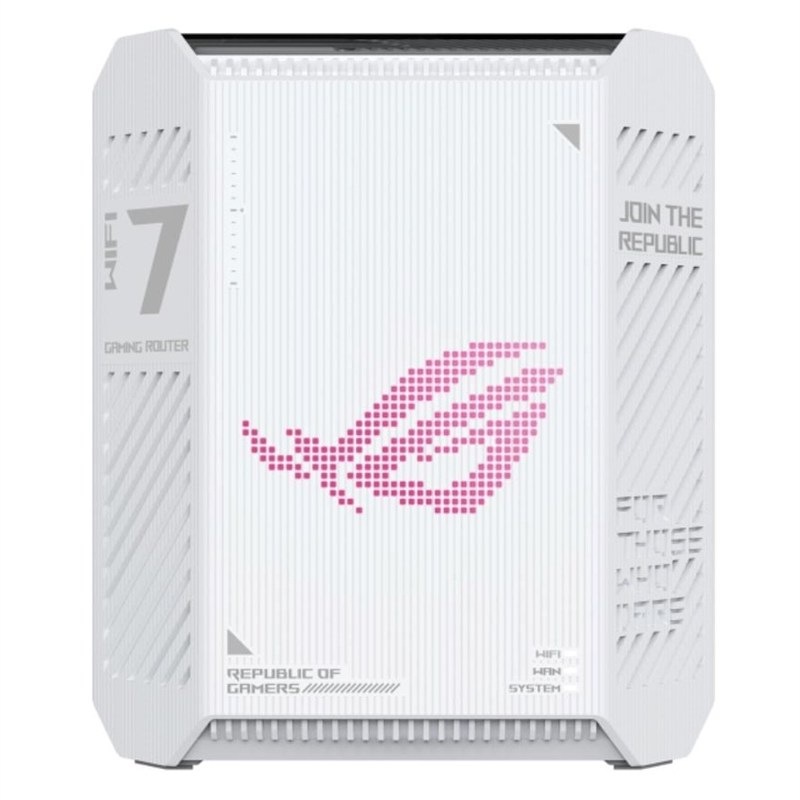 Router Asus ROG Strix GS-BE7200, WiFi 7 - bílá barva